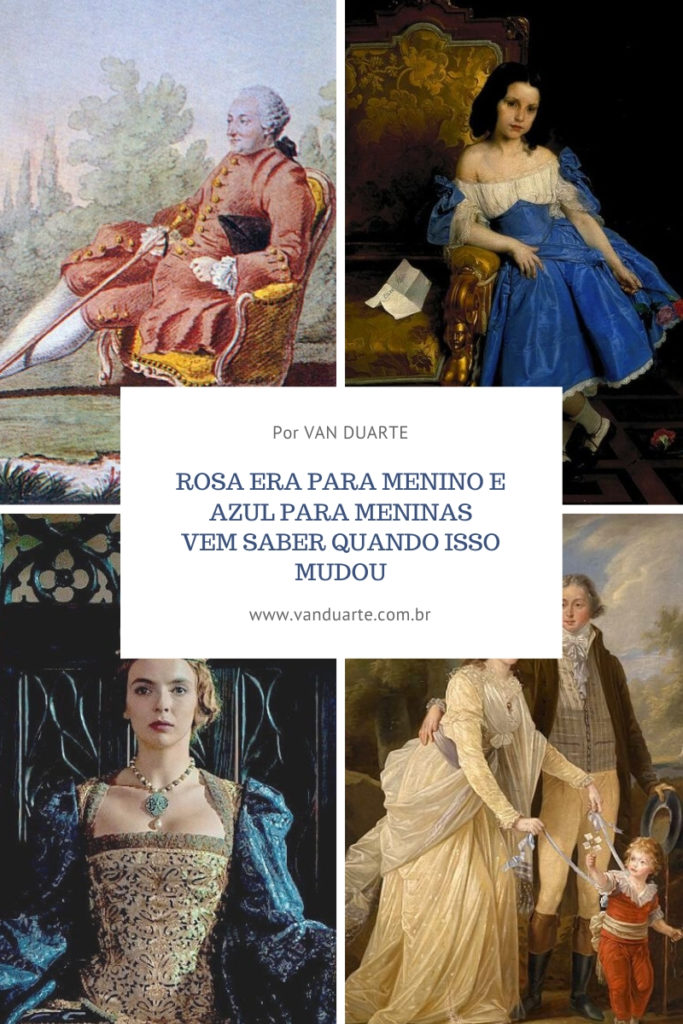 Por que a cor rosa é de meninas e o azul de meninos